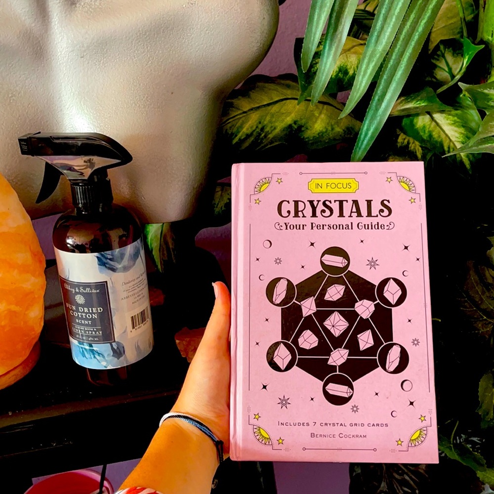 Crystals guide book with grid cards included!